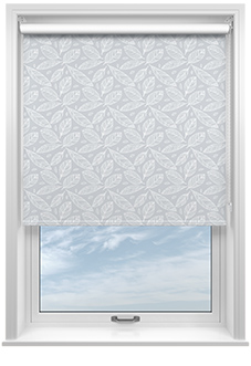 Falling Leaves, Mid Grey - Roller Blind